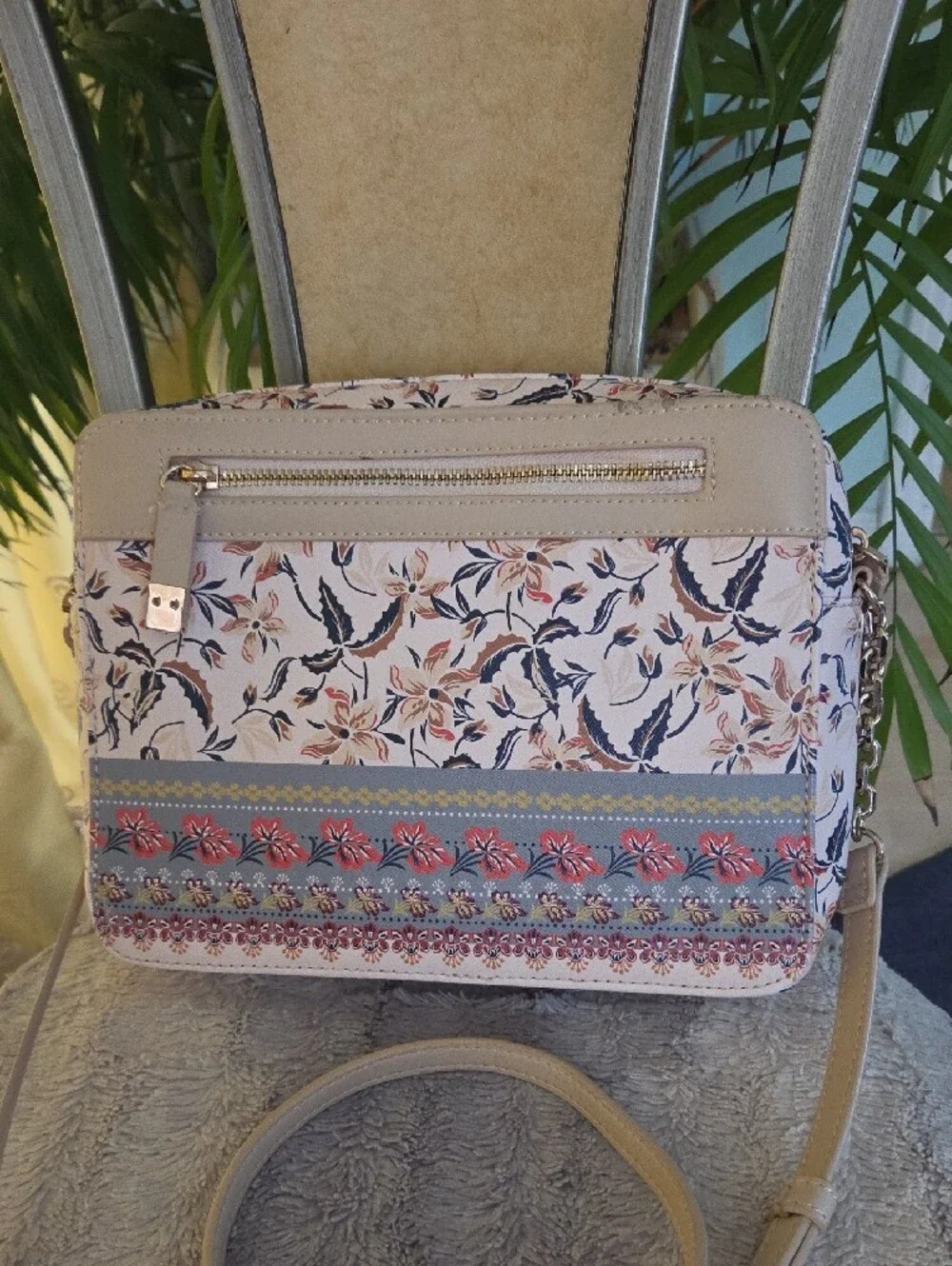 Spartina 449 Floral Printed Satchel Bag❤️